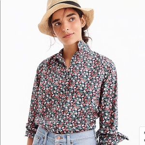 J.Crew Slim perfect shirt in Liberty® Sarah floral